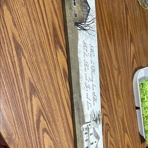 Winter Farmhouse Wall Art Sign - Neutral Tones